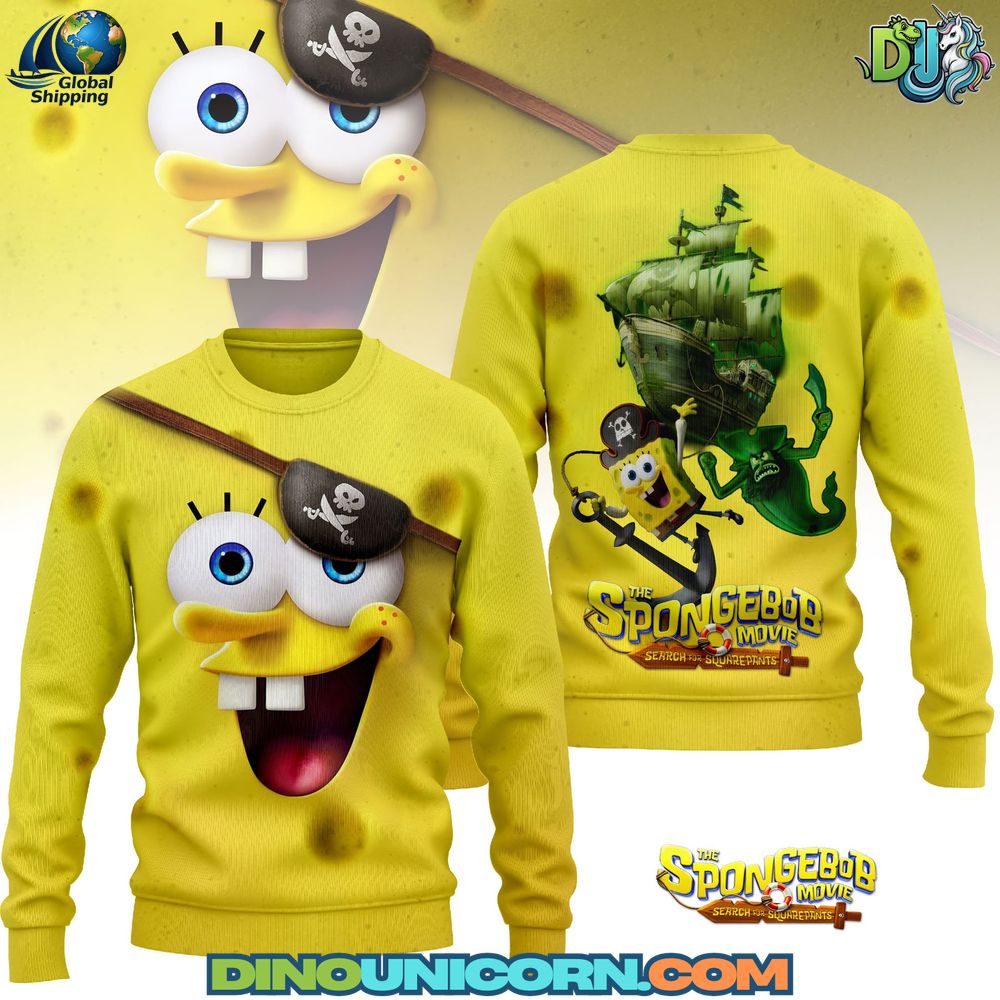 The SpongeBob Movie Search for SquarePants T-Shirt Hoodie Or Zip-up Hoodie NNA - Image 2