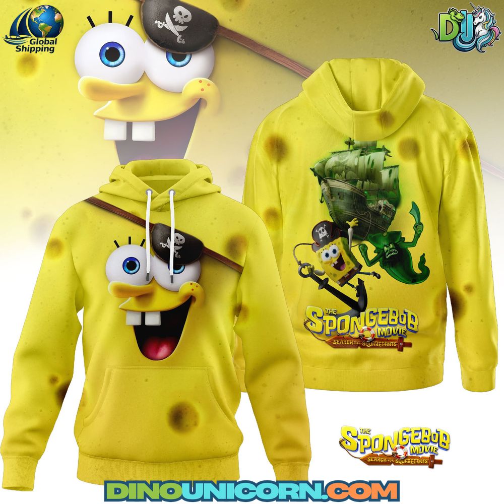 The SpongeBob Movie Search for SquarePants T-Shirt Hoodie Or Zip-up Hoodie NNA - Image 3