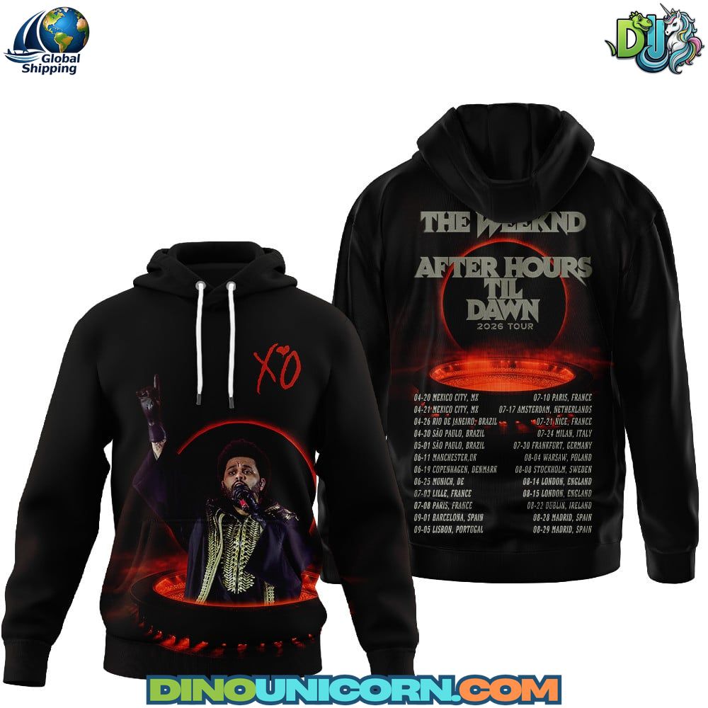 The Weeknd After Hours til Dawn Tour T-Shirt Hoodie Or Zip-up Hoodie NNA - Image 2