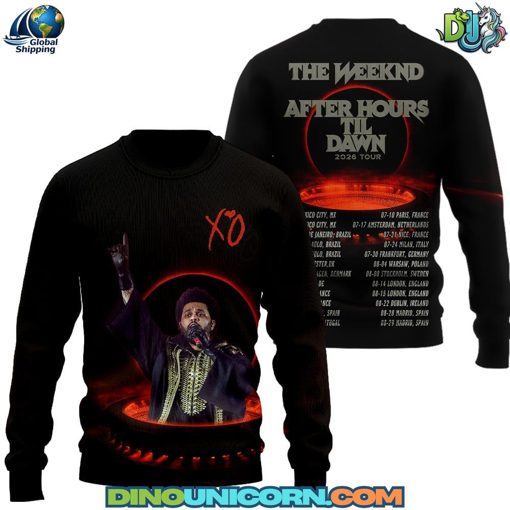 The Weeknd After Hours til Dawn Tour T-Shirt Hoodie Or Zip-up Hoodie NNA - Image 3