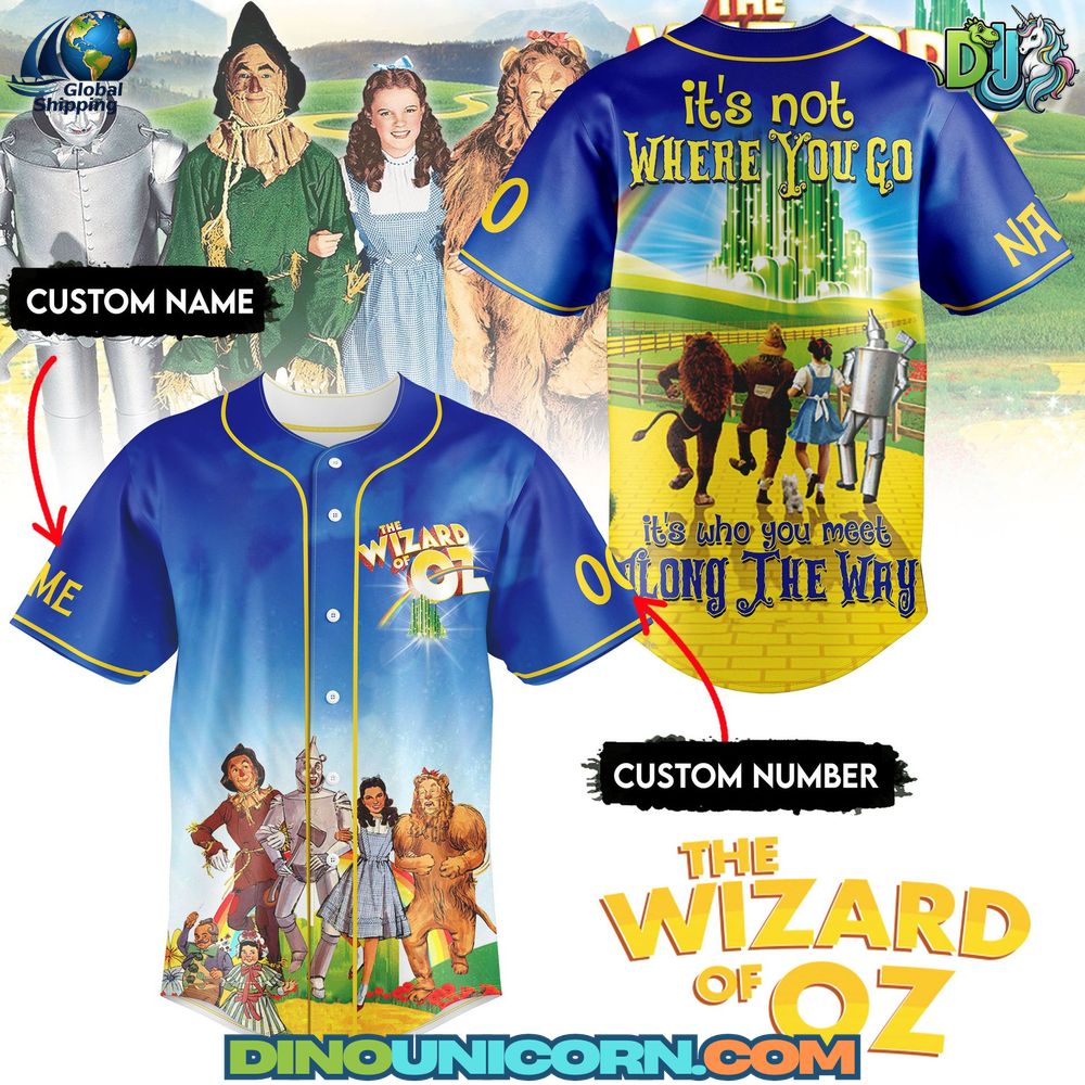 The Wizard of Oz Baseball Jersey NNA