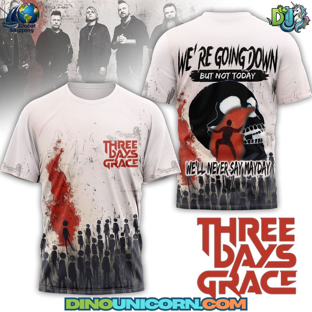 Three Days Grace T-Shirt Hoodie Or Zip-up Hoodie NNA