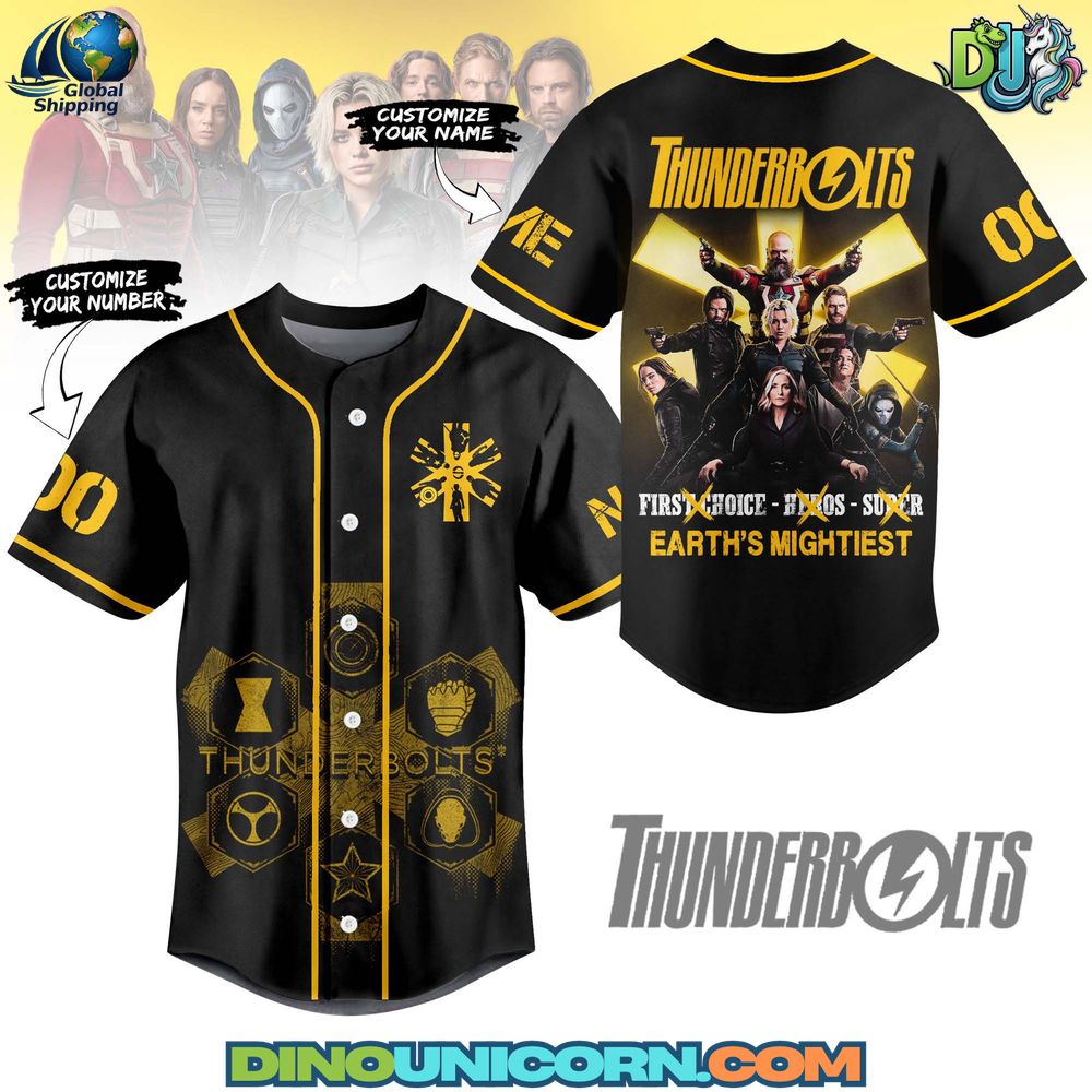 Thunderbolts Baseball Jersey NNA