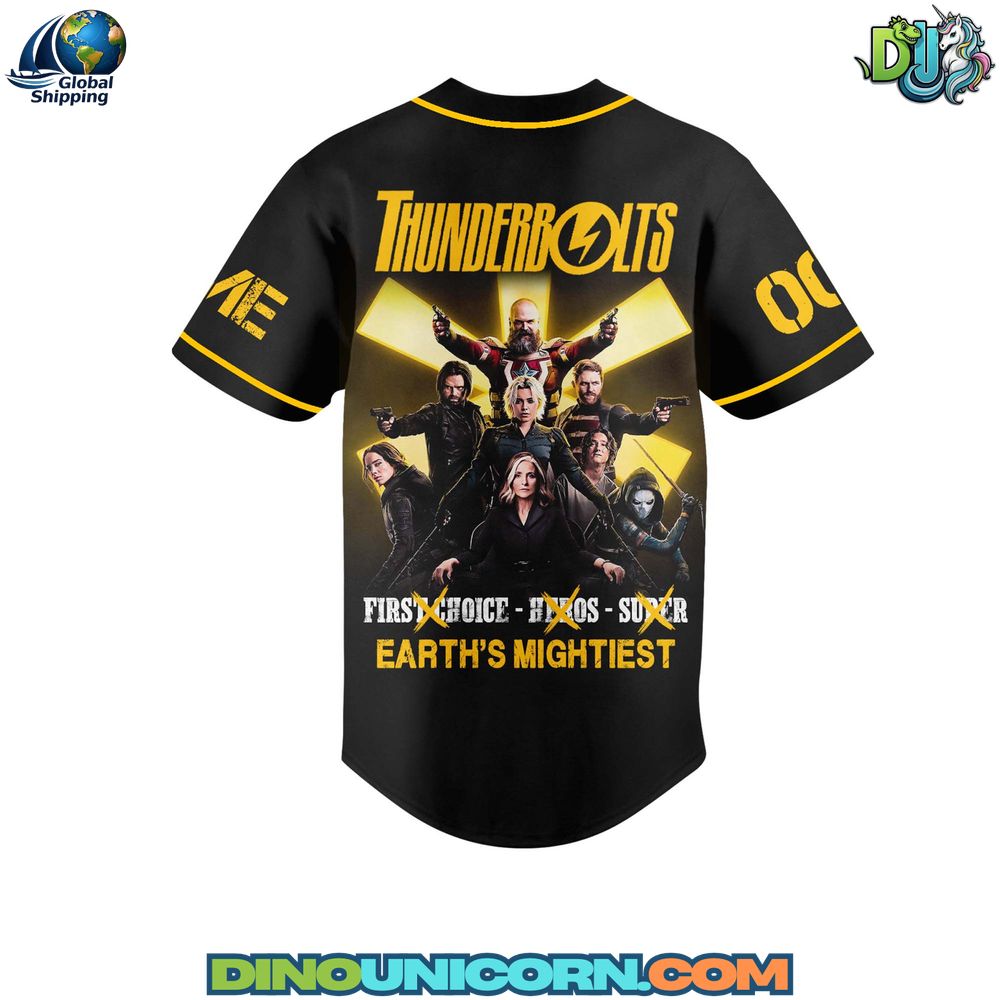 Thunderbolts Baseball Jersey NNA - Image 3