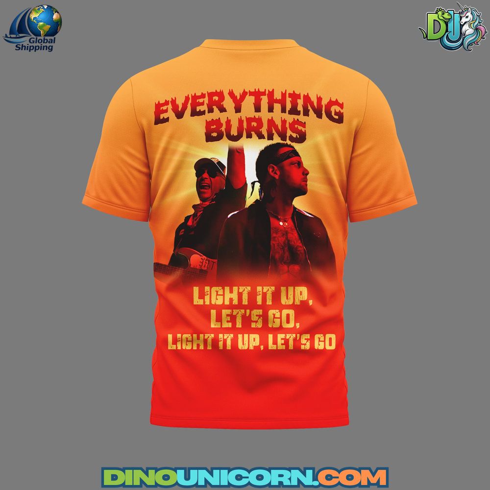 Tom Morello Everything Burns T-Shirt Hoodie Or Zip-up Hoodie NNA - Image 2