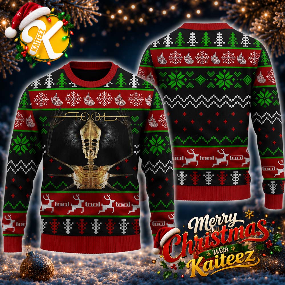 Tool Band Rock Season’s Greetings Christmas Ugly Sweater HG