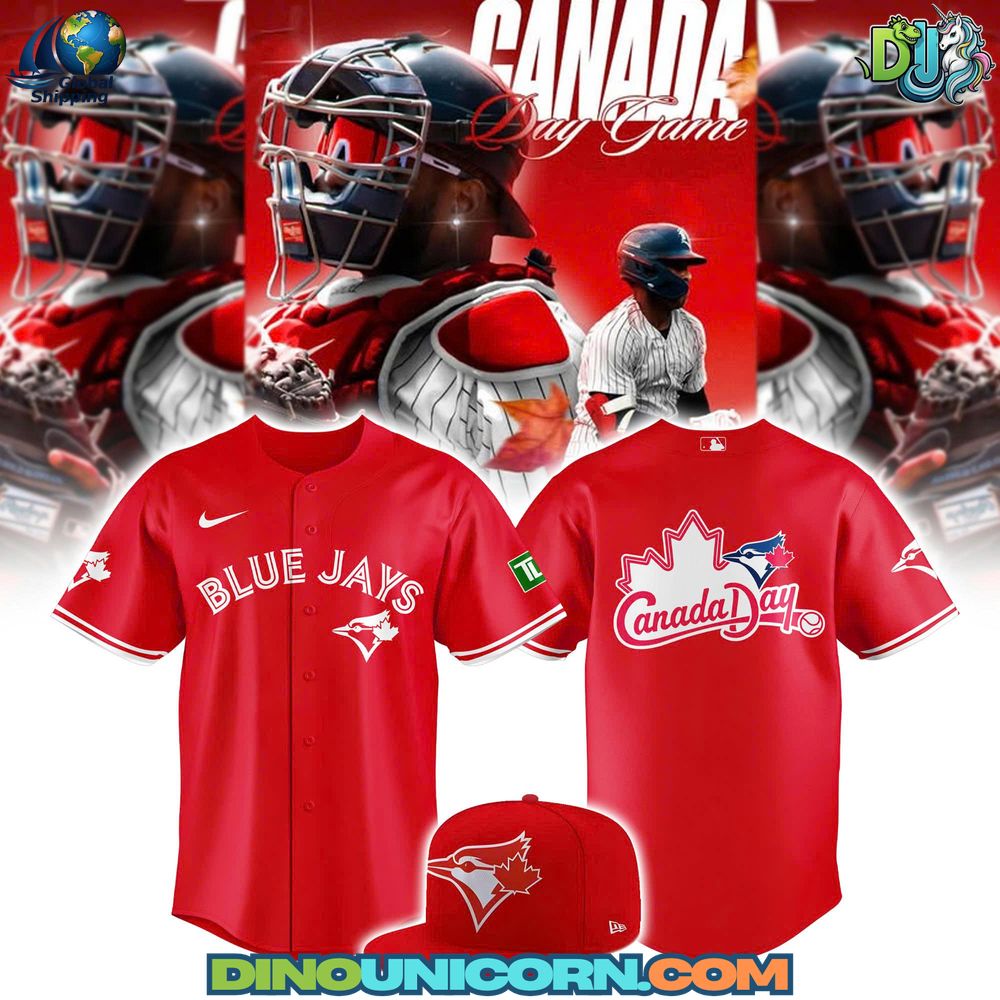 Toronto Blue Jays 2025 Canada Day Baseball Jersey NNA