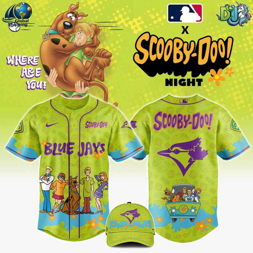 Toronto Blue Jays x Scooby-Doo Baseball Jersey NNA