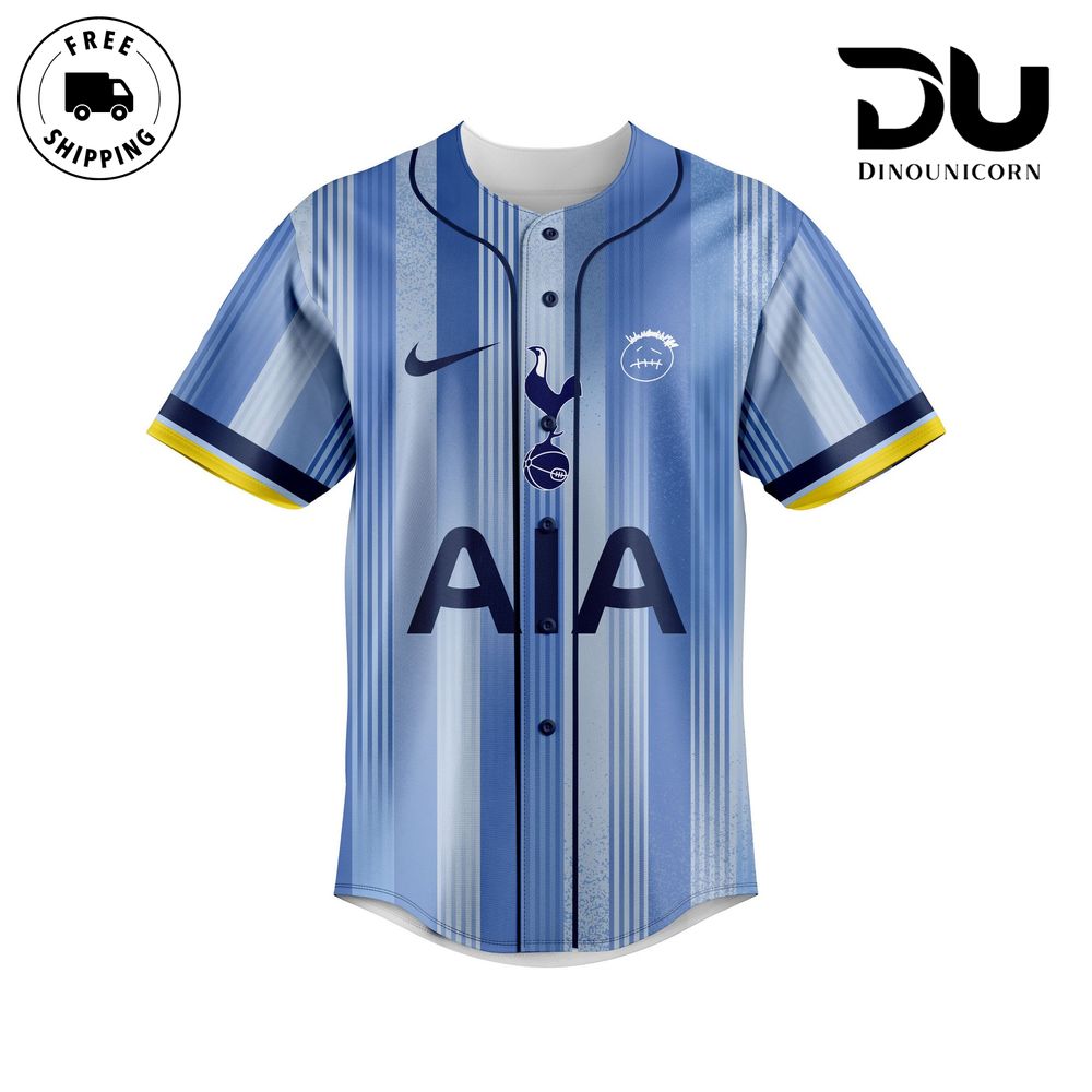 Tottenham Hotspur FC x Travis Scott Baseball Jersey NNA Limited Edition Fan Gear - Image 4