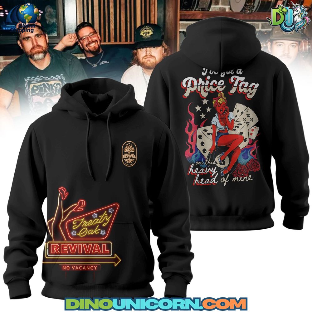 Treaty Oak Revival No Vacancy T-Shirt Hoodie Or Zip-up Hoodie NNA - Image 4