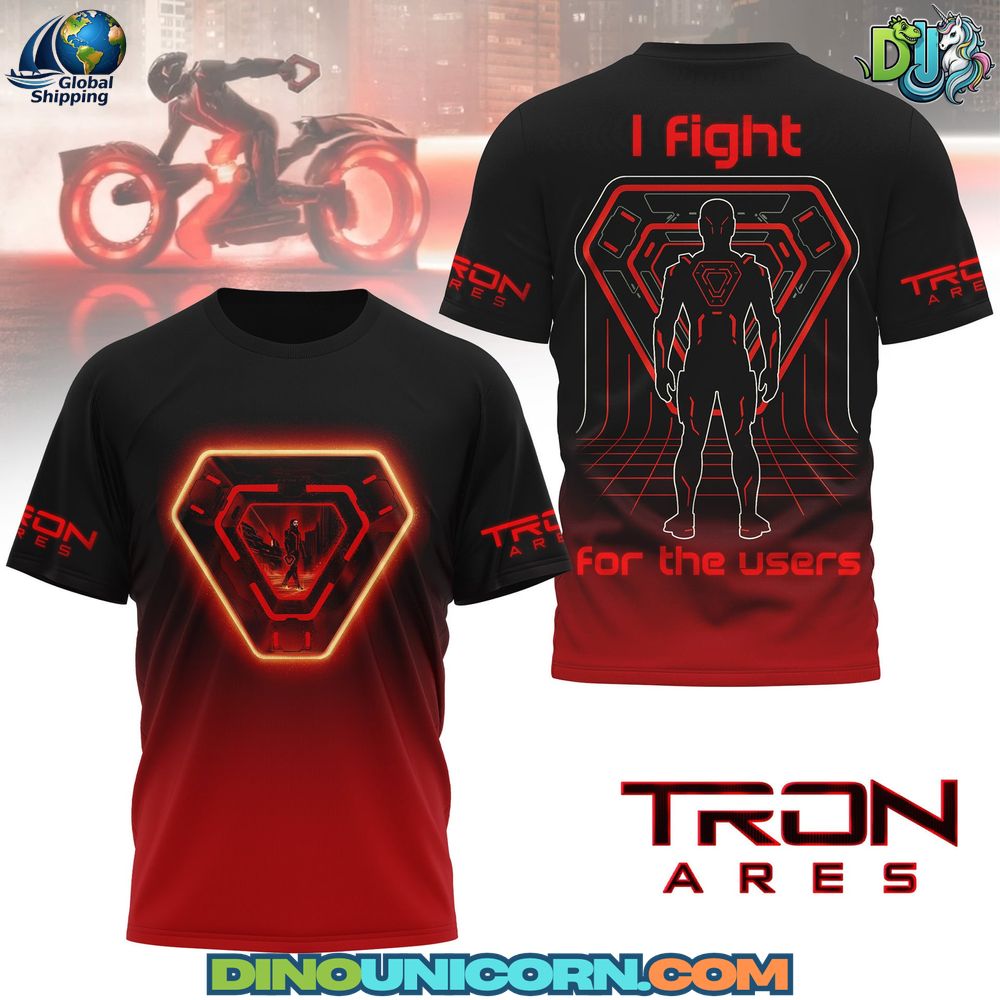 Tron Ares T-Shirt Hoodie Or Zip-up Hoodie NNA