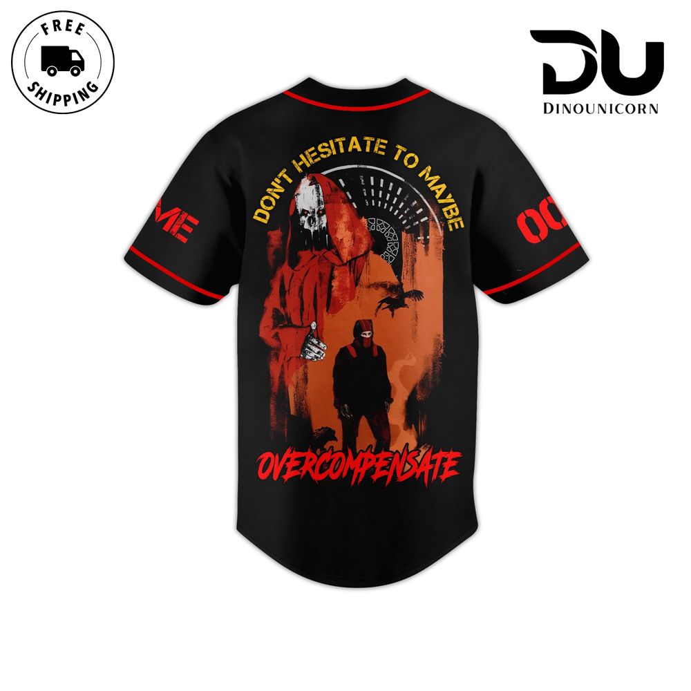 Twenty One Pilots – Overcompensate Baseball Jersey NNA Shirt - Image 3
