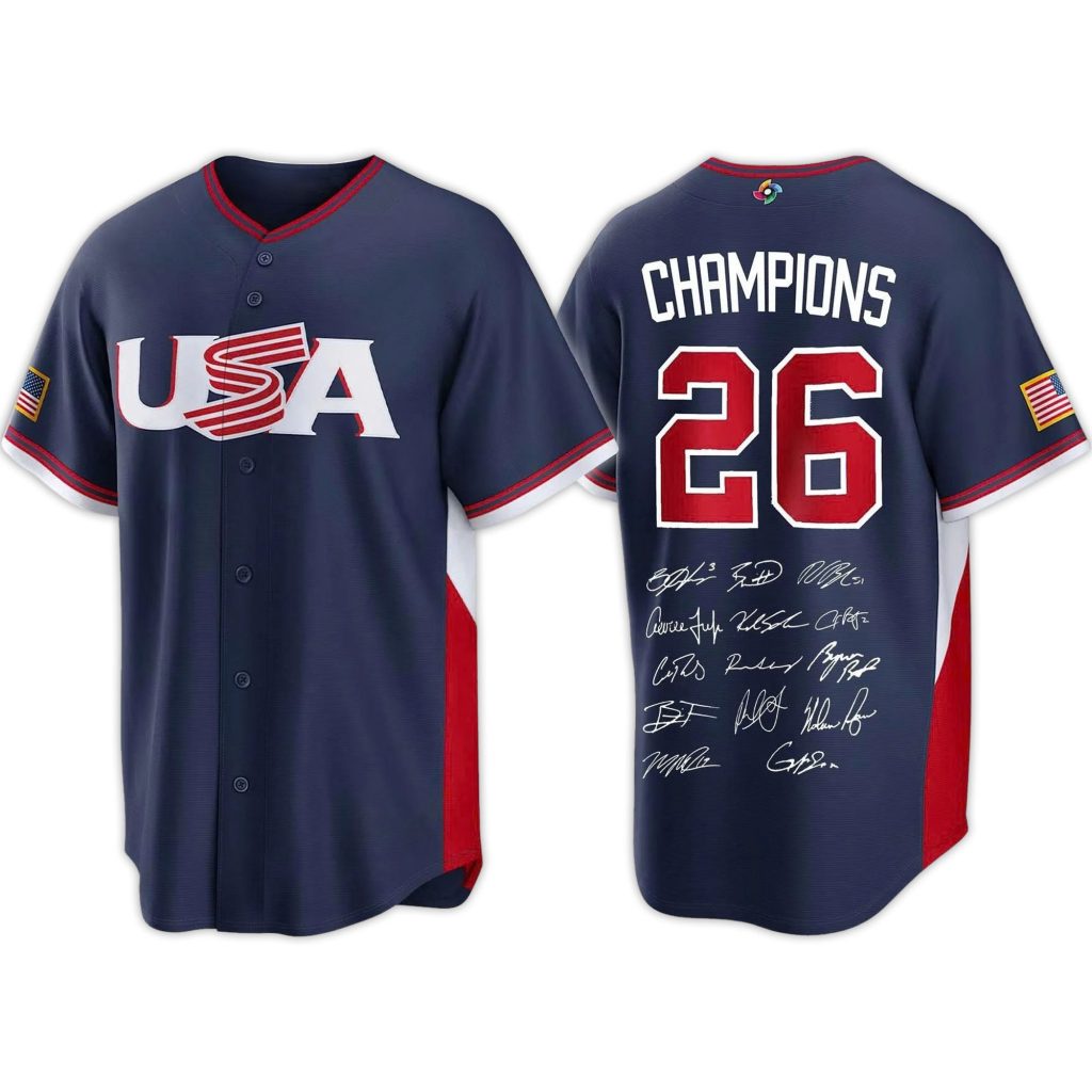USA Baseball 2026 Champions World Baseball Classic Signature Jersey NNA