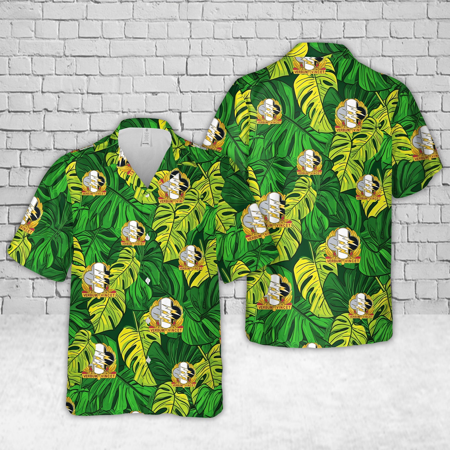 US Army 4th Psychological Operations Group (Airborne) (4th POG)(A) Hawaiian Shirt NNA