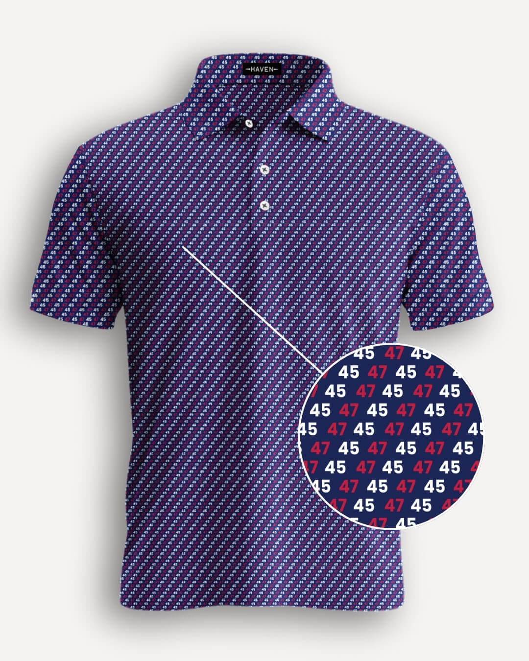 The Patriot HFN Golf Polo Shirt - Image 2