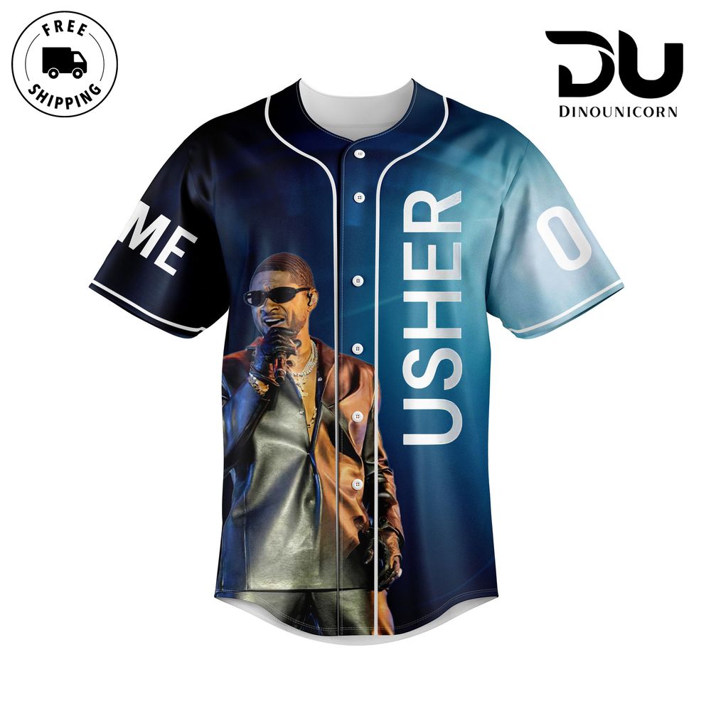 Usher Tour Baseball Jersey NNA - Image 4