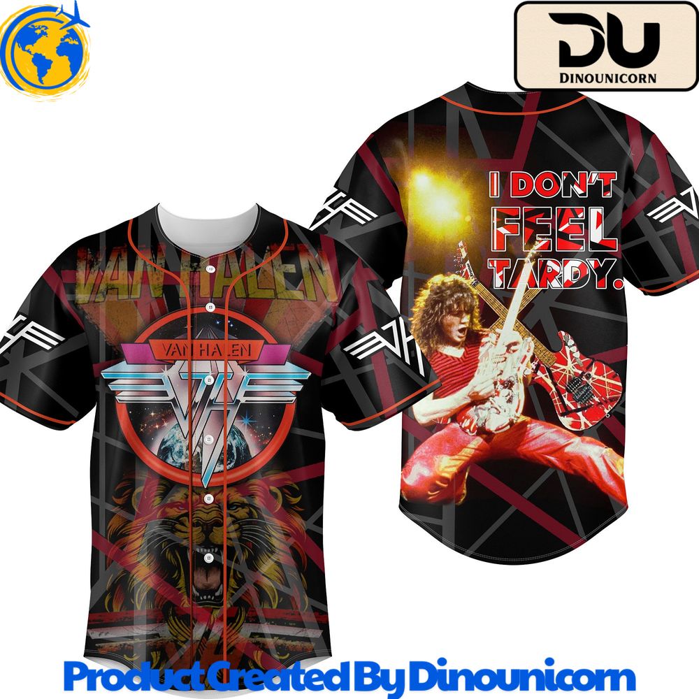 Van Halen Baseball Jersey NNA