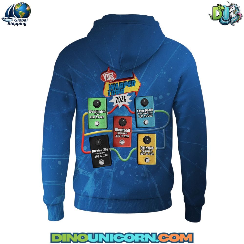Vans Warped Tour 2026 T-Shirt Hoodie Or Zip-up Hoodie NNA - Image 6