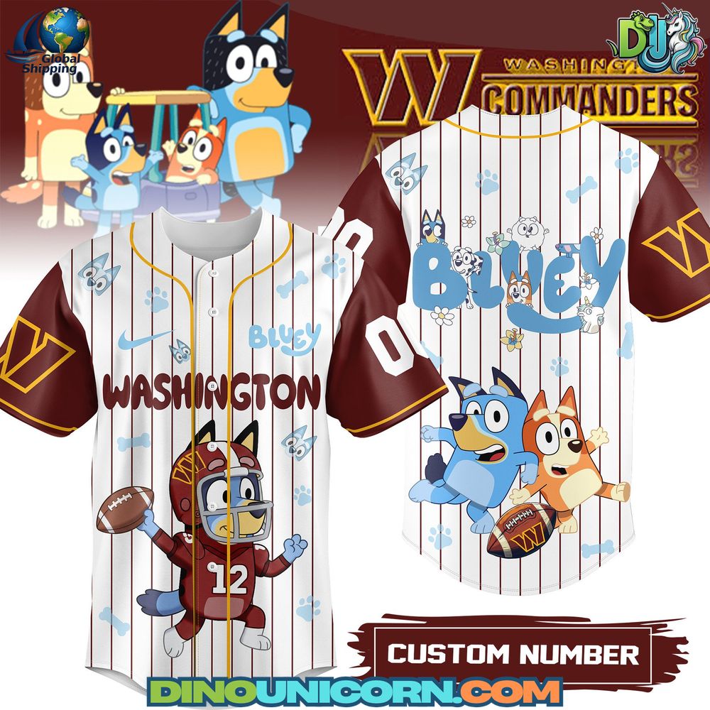 WACommanders x Blu3y Baseball Jersey NNA