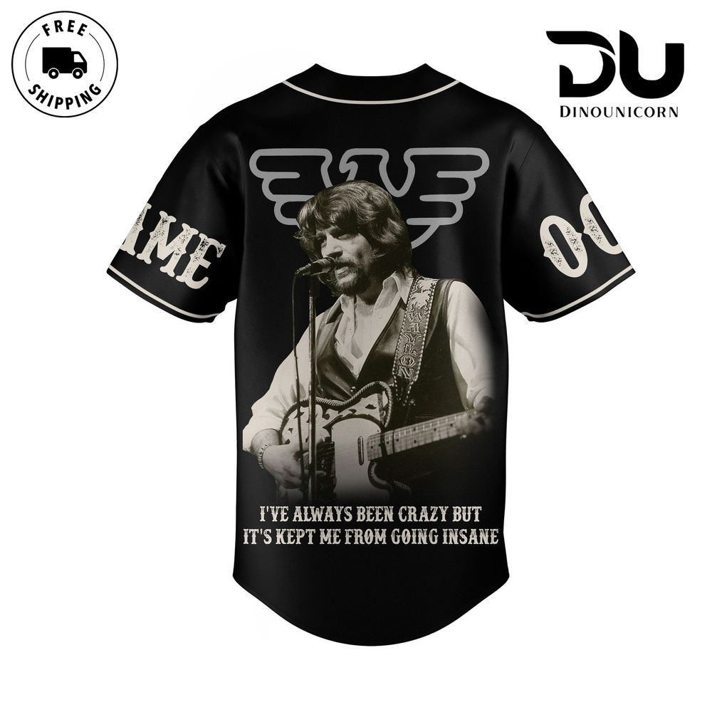 Waylon Jennings Baseball Jersey NNA Perfect for Country Music Fans - Image 4