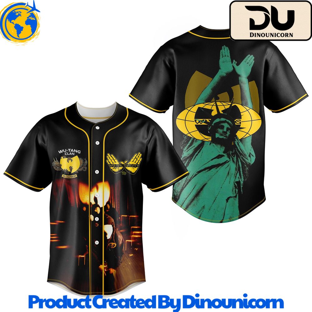 Wu-Tang Clan Baseball Jersey NNA - Image 2