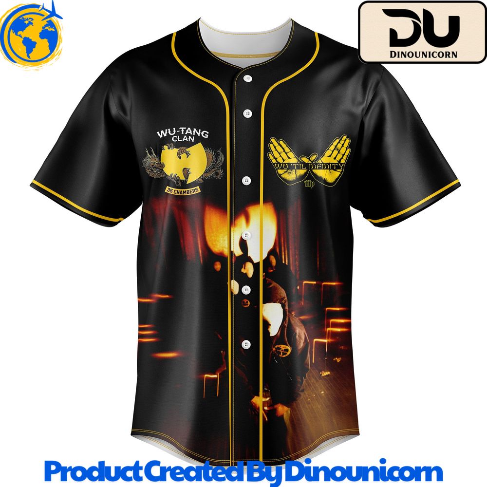 Wu-Tang Clan Baseball Jersey NNA - Image 3