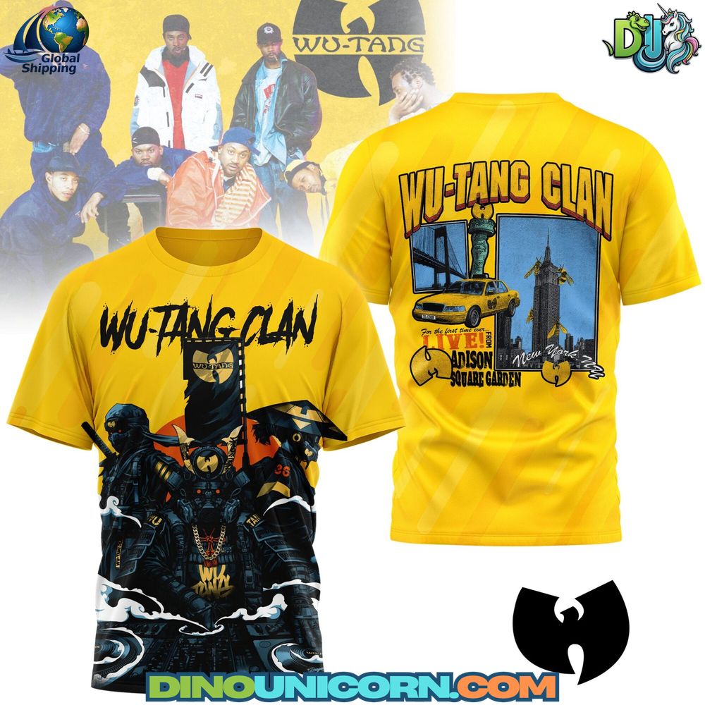 Wu-Tang Clan T-Shirt Hoodie Or Zip-up Hoodie NNA