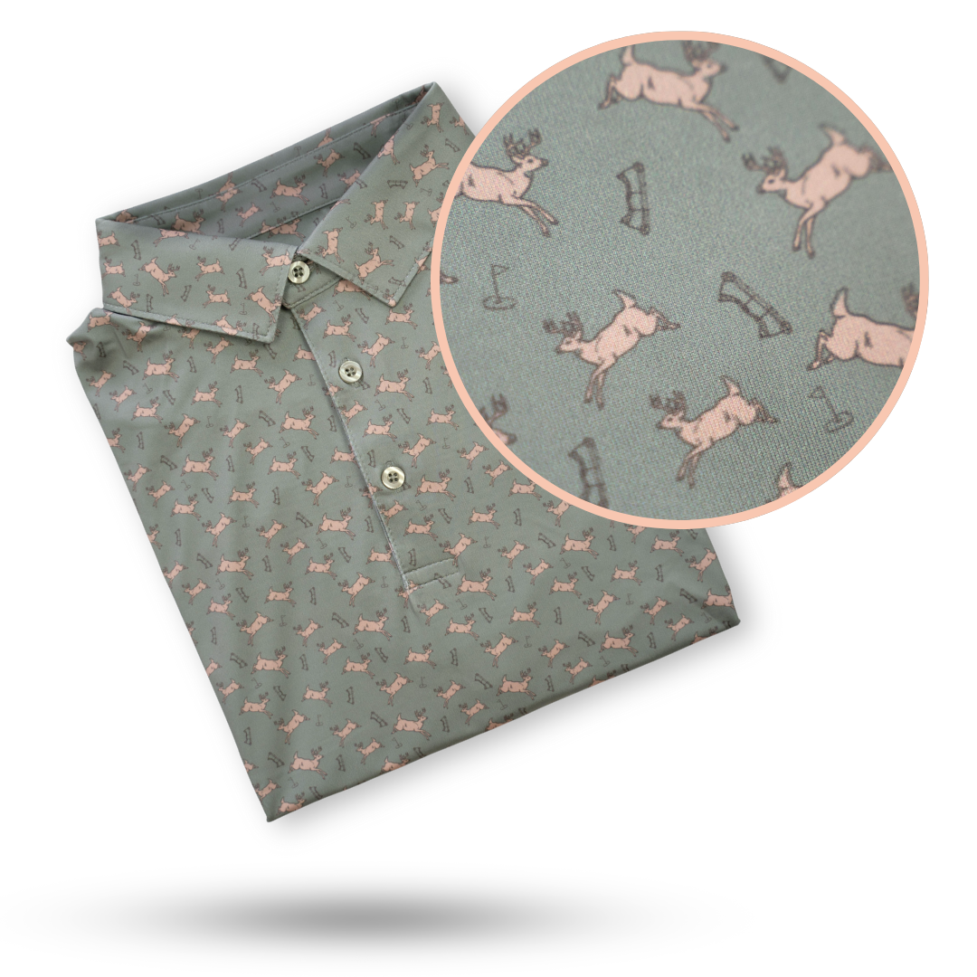 Bows & Bucks Golf HFN Polo Shirt - Image 2