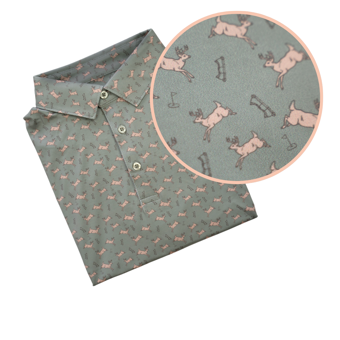 Bows & Bucks Golf HFN Polo Shirt
