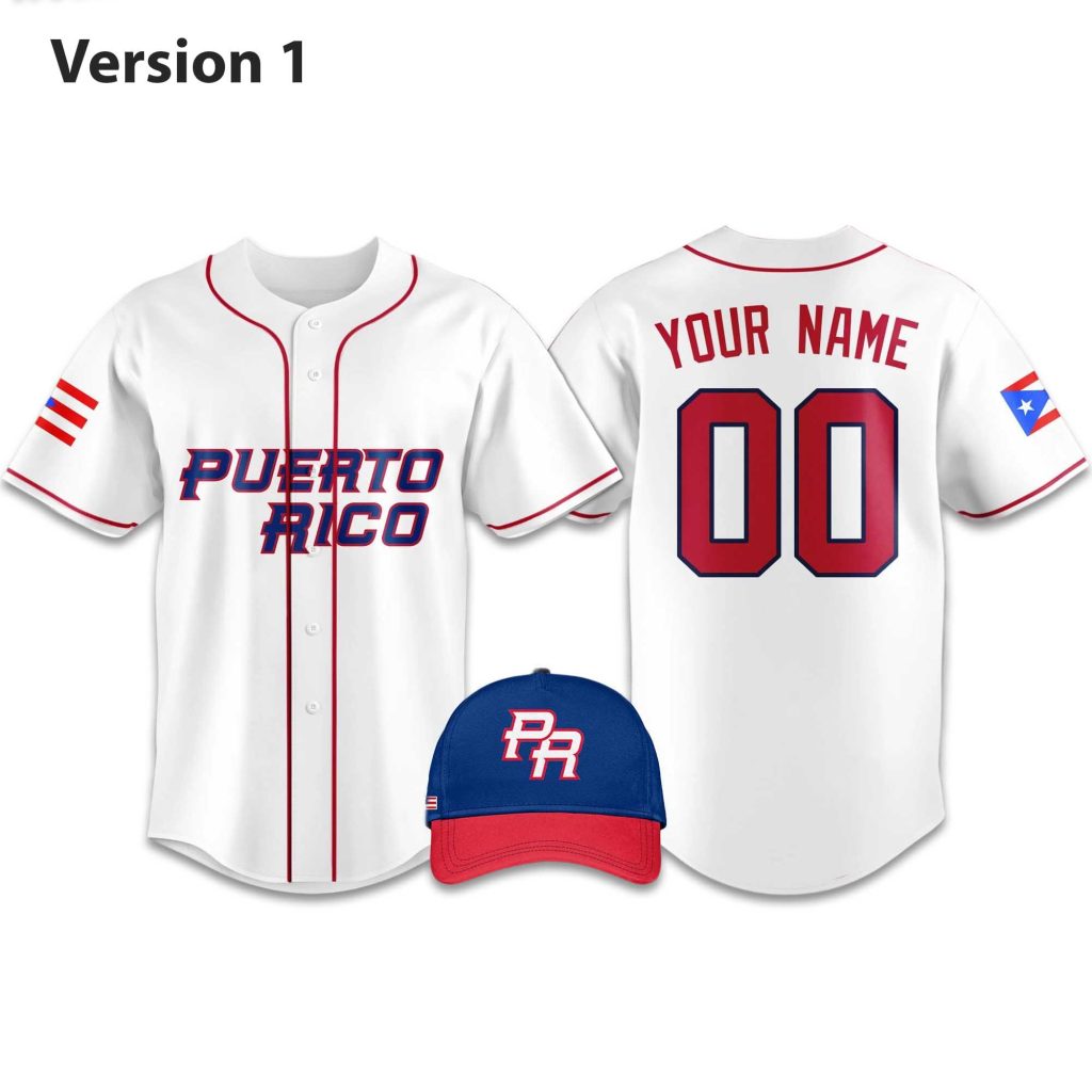 Puerto Rico Baseball 2026 World Baseball Classic Jersey NNA