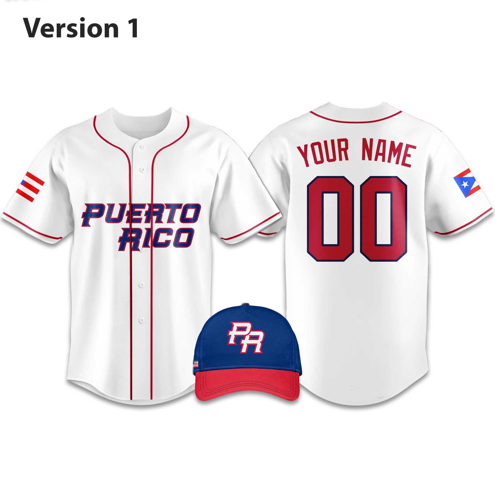 Puerto Rico Baseball 2026 World Baseball Classic Jersey NNA
