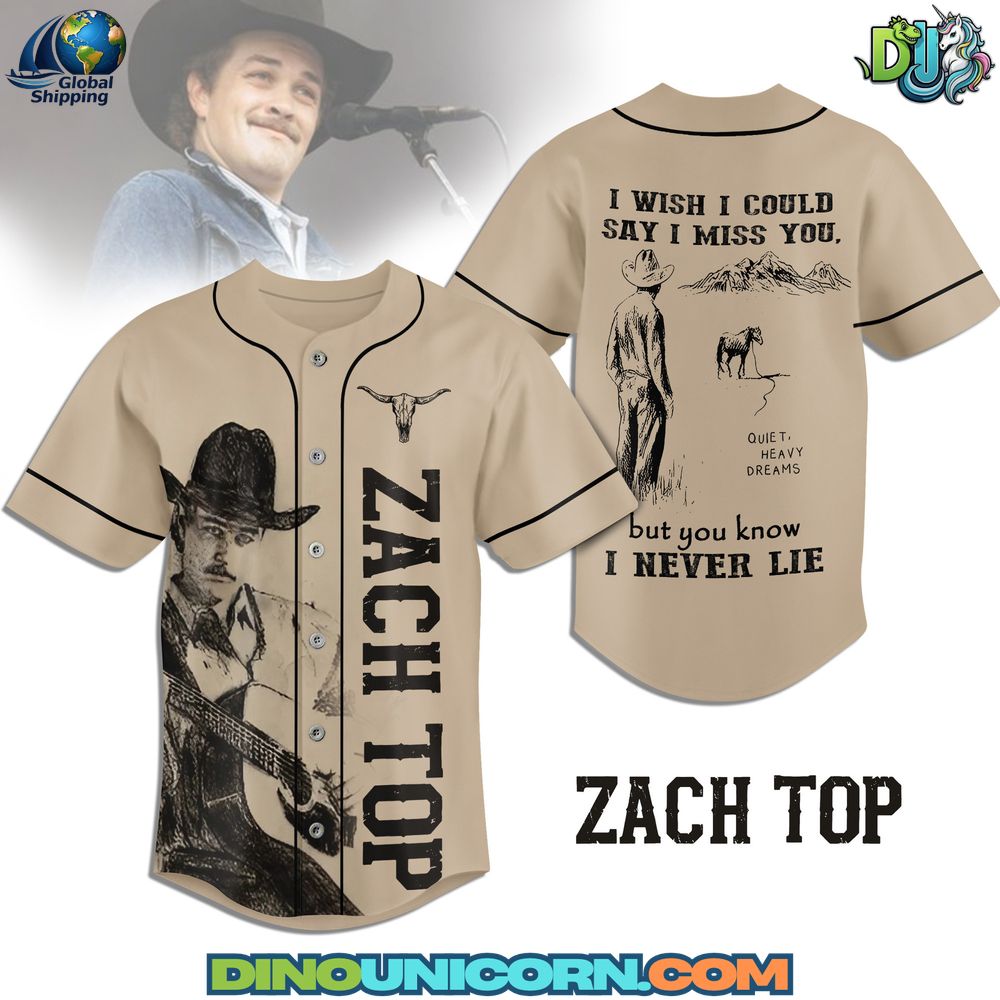 Zach Top Baseball Jersey NNA