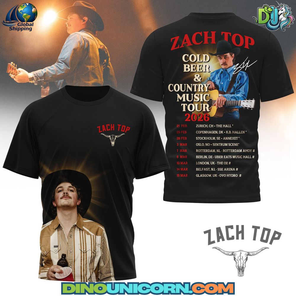 Zach Top T-Shirt Hoodie Or Zip-up Hoodie NNA