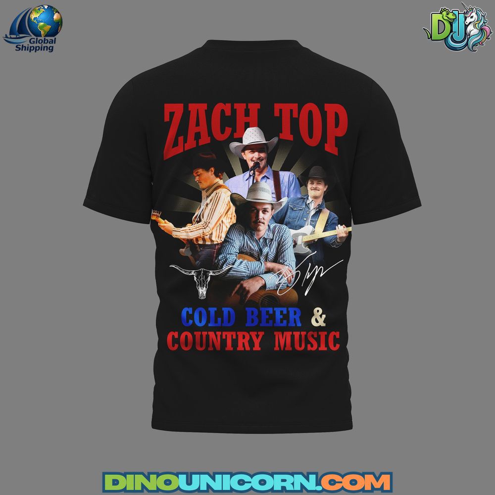 Zach Top T-Shirt Hoodie Or Zip-up Hoodie NNA - Image 3