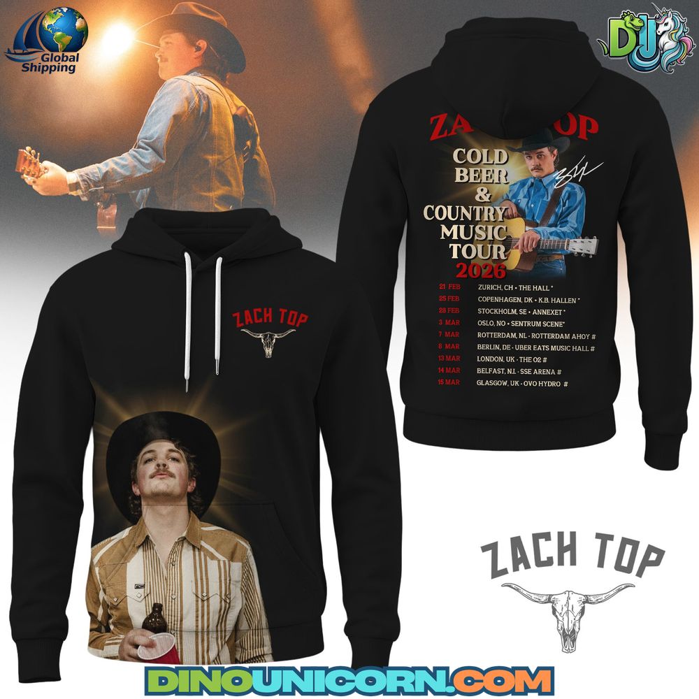 Zach Top T-Shirt Hoodie Or Zip-up Hoodie NNA - Image 3