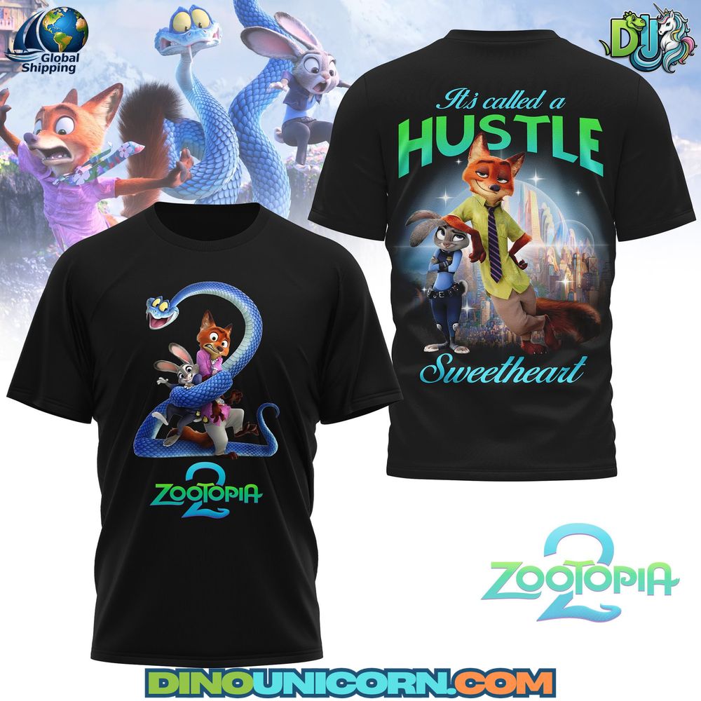Zootopia 2 T-Shirt Hoodie Or Zip-up Hoodie NNA