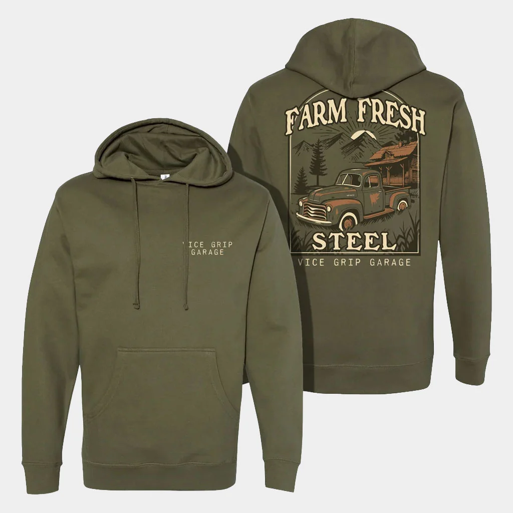 Vice Grip Garage Merch Farm Fresh Steel Truck Hoodie Birthday Gift For Father - Hoodie HG