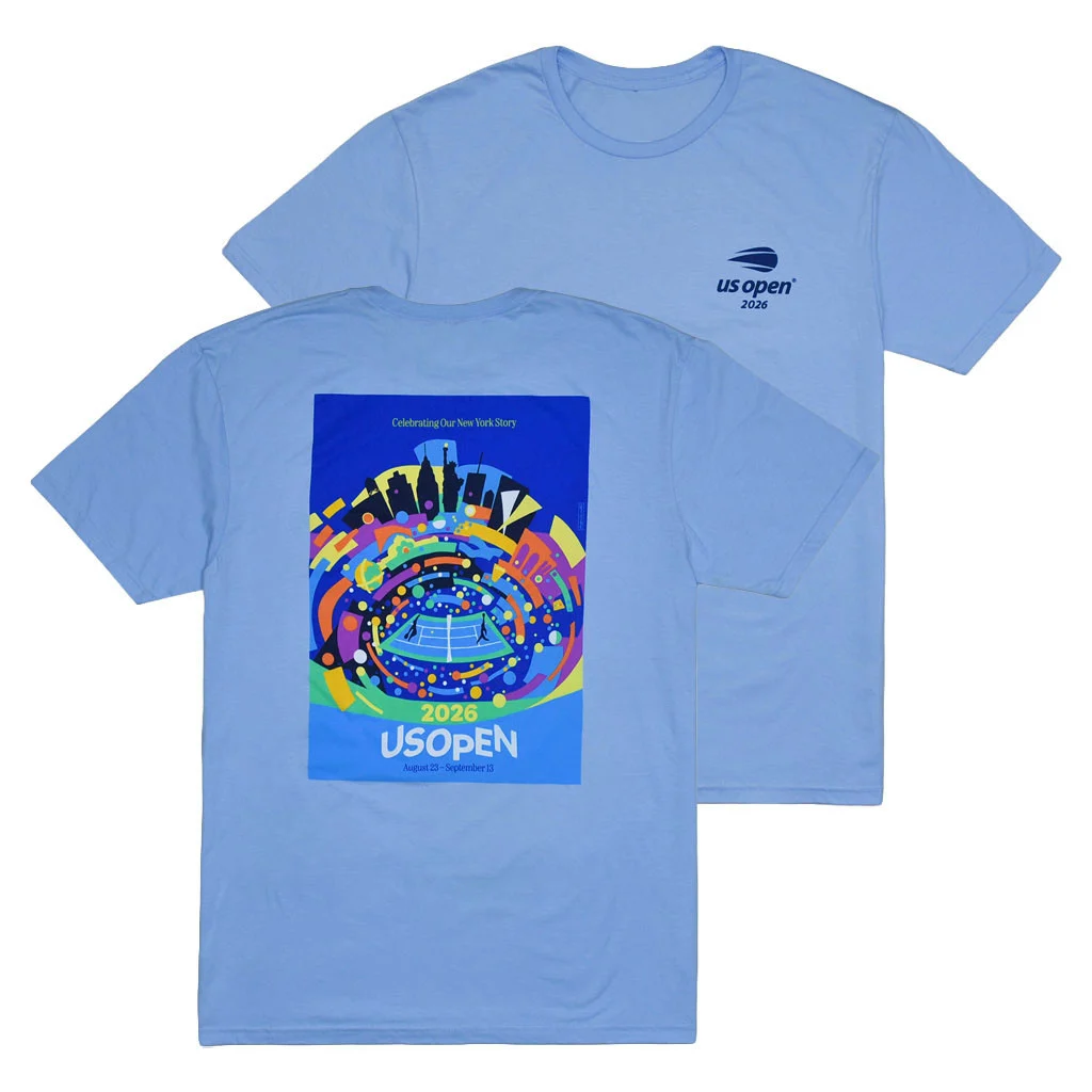US Open Merch 2026 Theme Art T-Shirt US Open Championships Shirt Best Gifts For Tennis Fans - T-Shirt HG