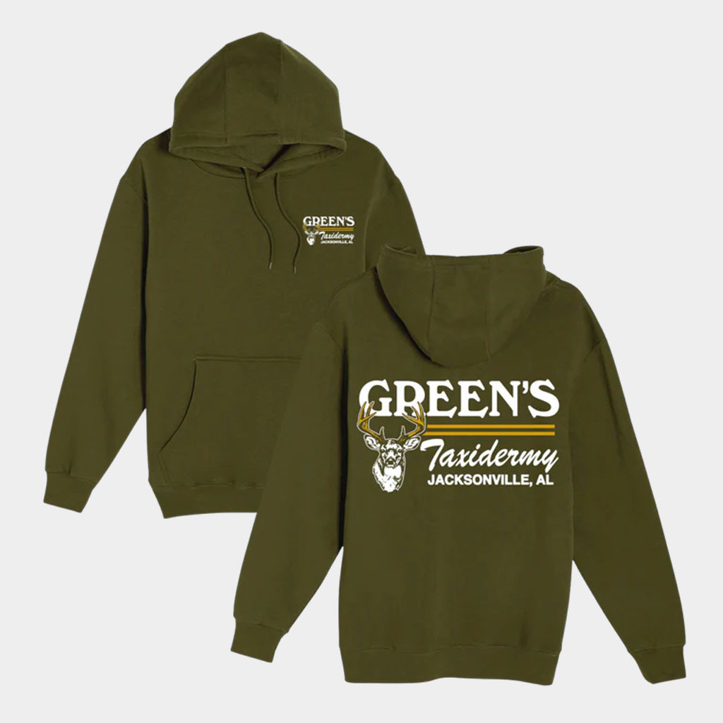 Riley Green Merch Green's Taxidermy Jacksonville AL Hoodie Best Gifts For Dad - Hoodie HG