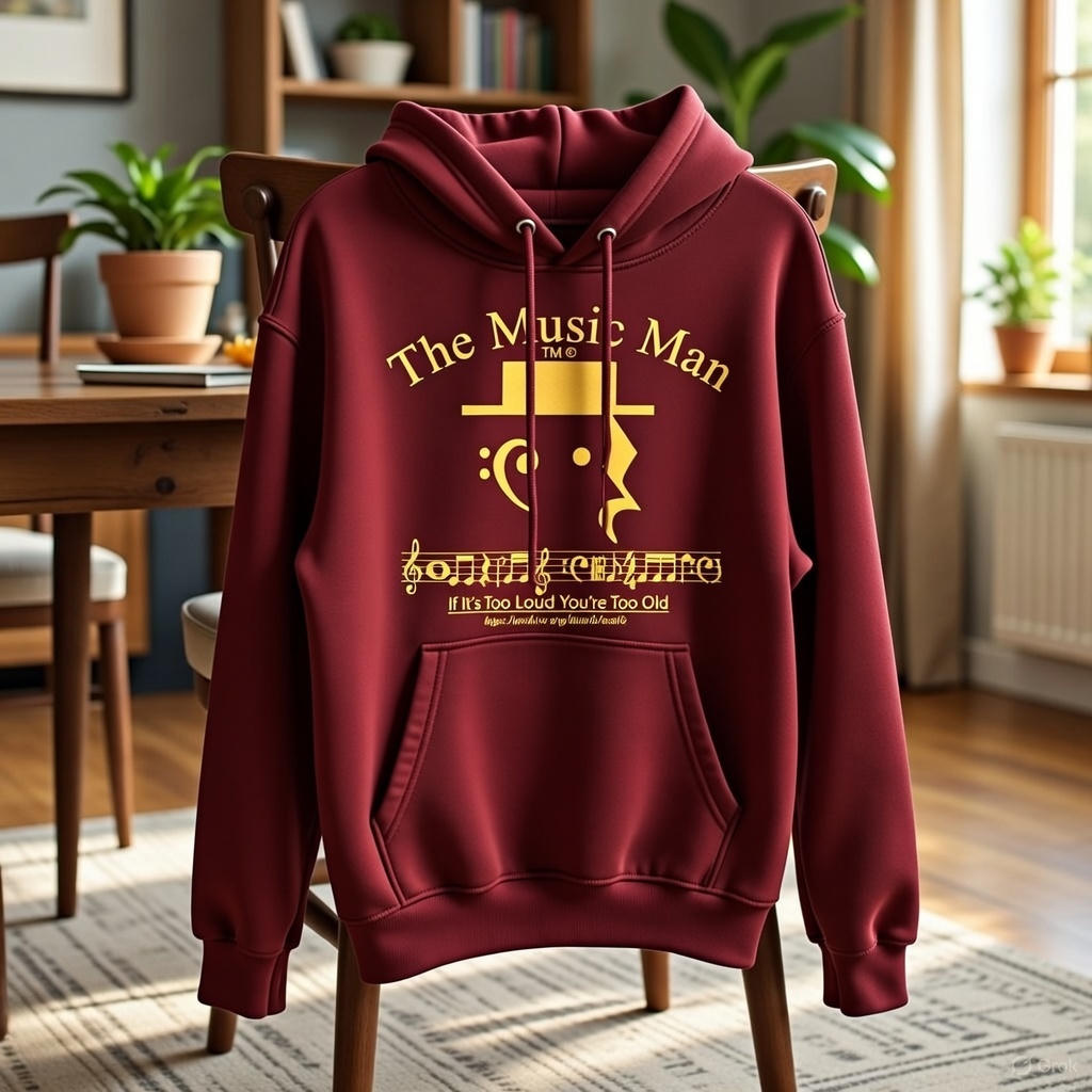 Online Ceramics Merch The Music Man Black Hoodie Gifts For My Boyfriend P3N