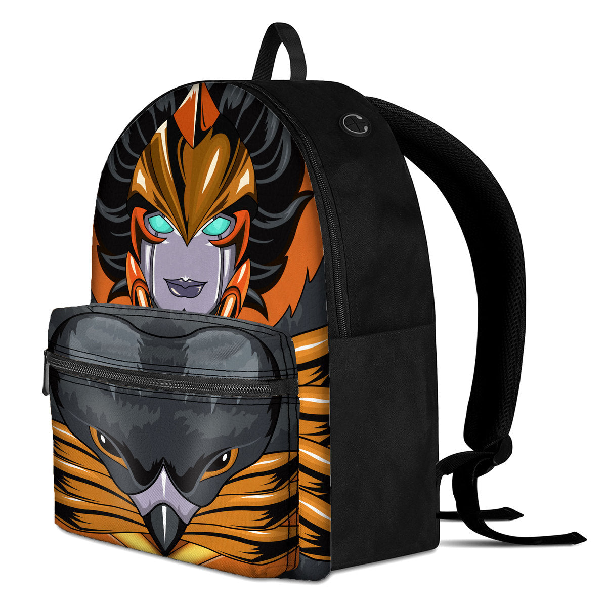 Airazor (Cyberverse) Beast Wars Custom Backpack LN Back to School Traveller Lovers Outside Vlog Backpack Gift - Image 2