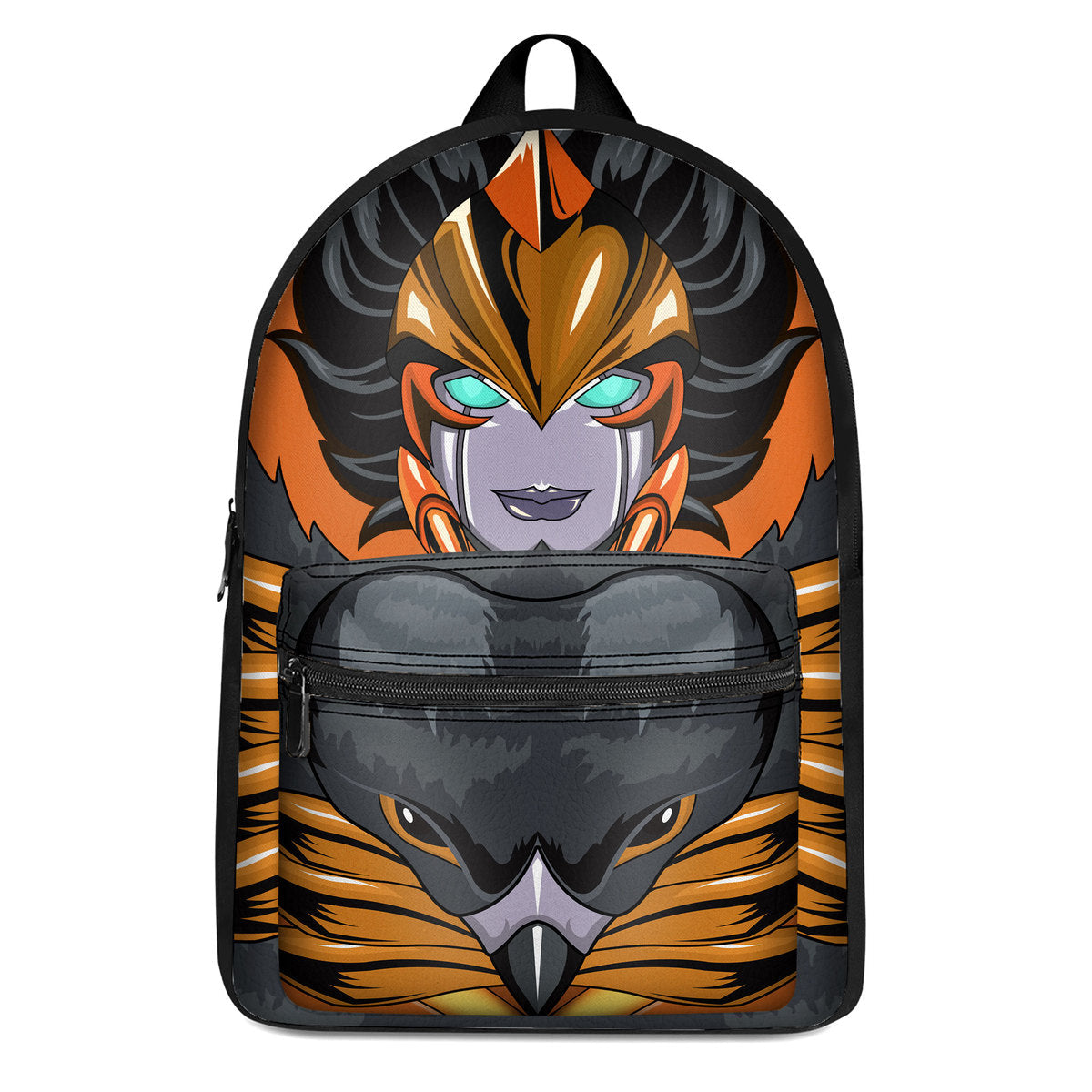 Airazor (Cyberverse) Beast Wars Custom Backpack LN Back to School Traveller Lovers Outside Vlog Backpack Gift