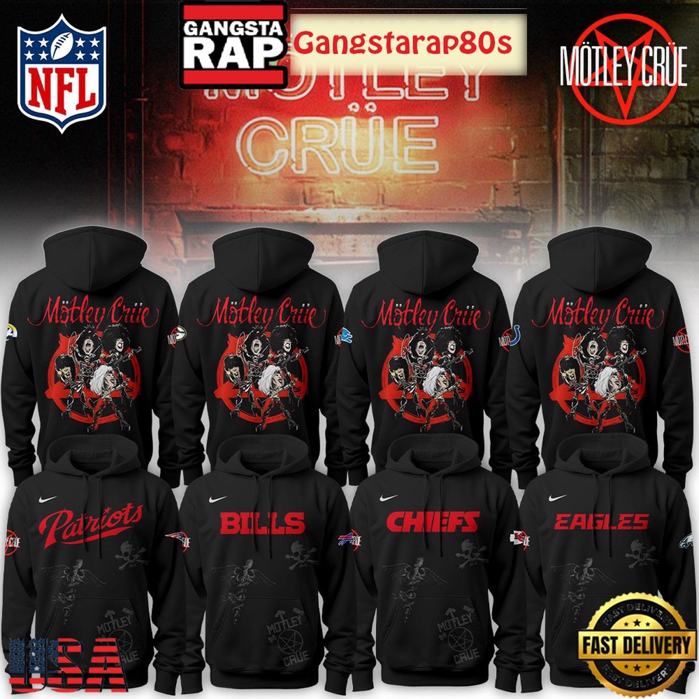 All NFL Team x Motley Crue The Return Of The Carnival Of Sins Tour 2026 Unisex T-Shirt Hoodie Or Zip-up Hoodie LN