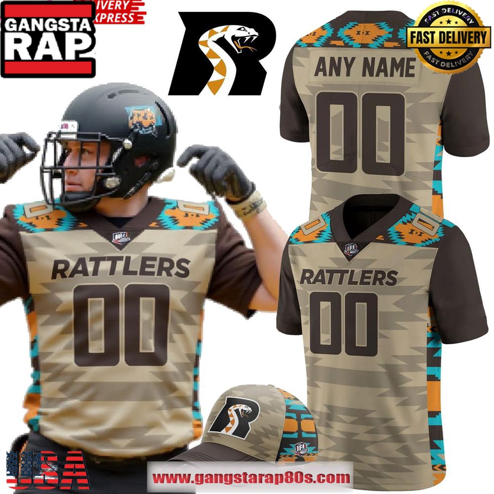 Arizona Rattlers x Native American Heritage Night 2025 Personalized Football Jersey LN