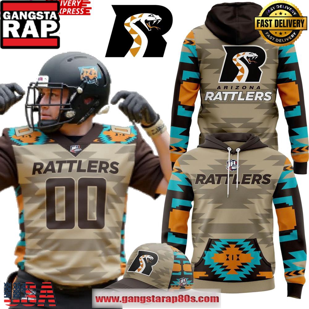 Arizona Rattlers x Native American Heritage Night 2025 Personalized Football Jersey LN - Image 4