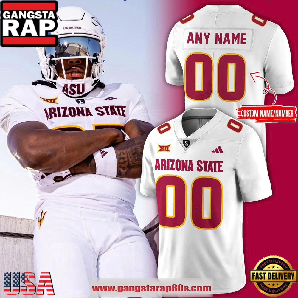 Arizona State Sun Devils 2025 New Core Uniform Personalized Football Jersey LN - Image 2