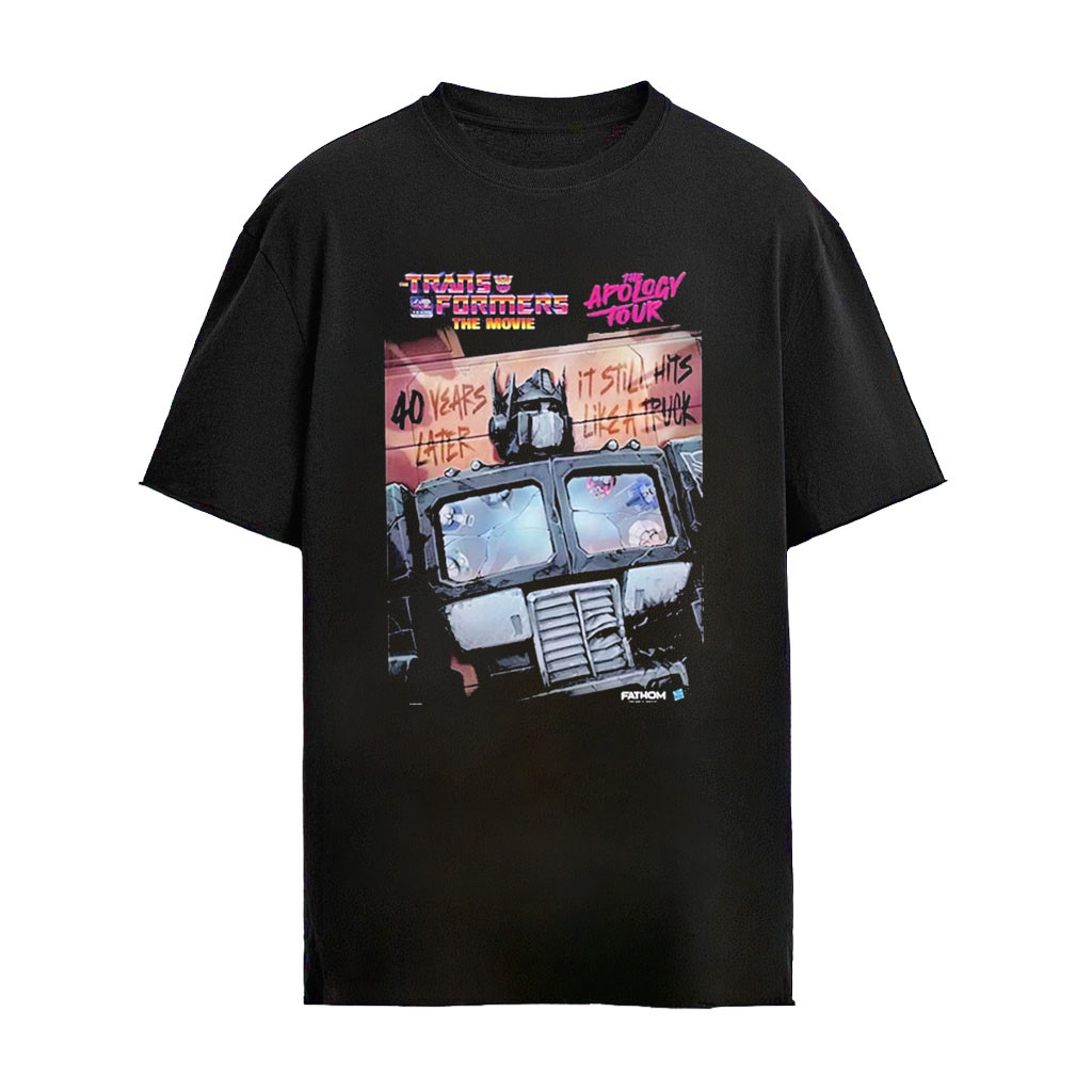 The TransFormer 40th anniversary The Apology Tour 2026 Shirt - T-Shirt HG