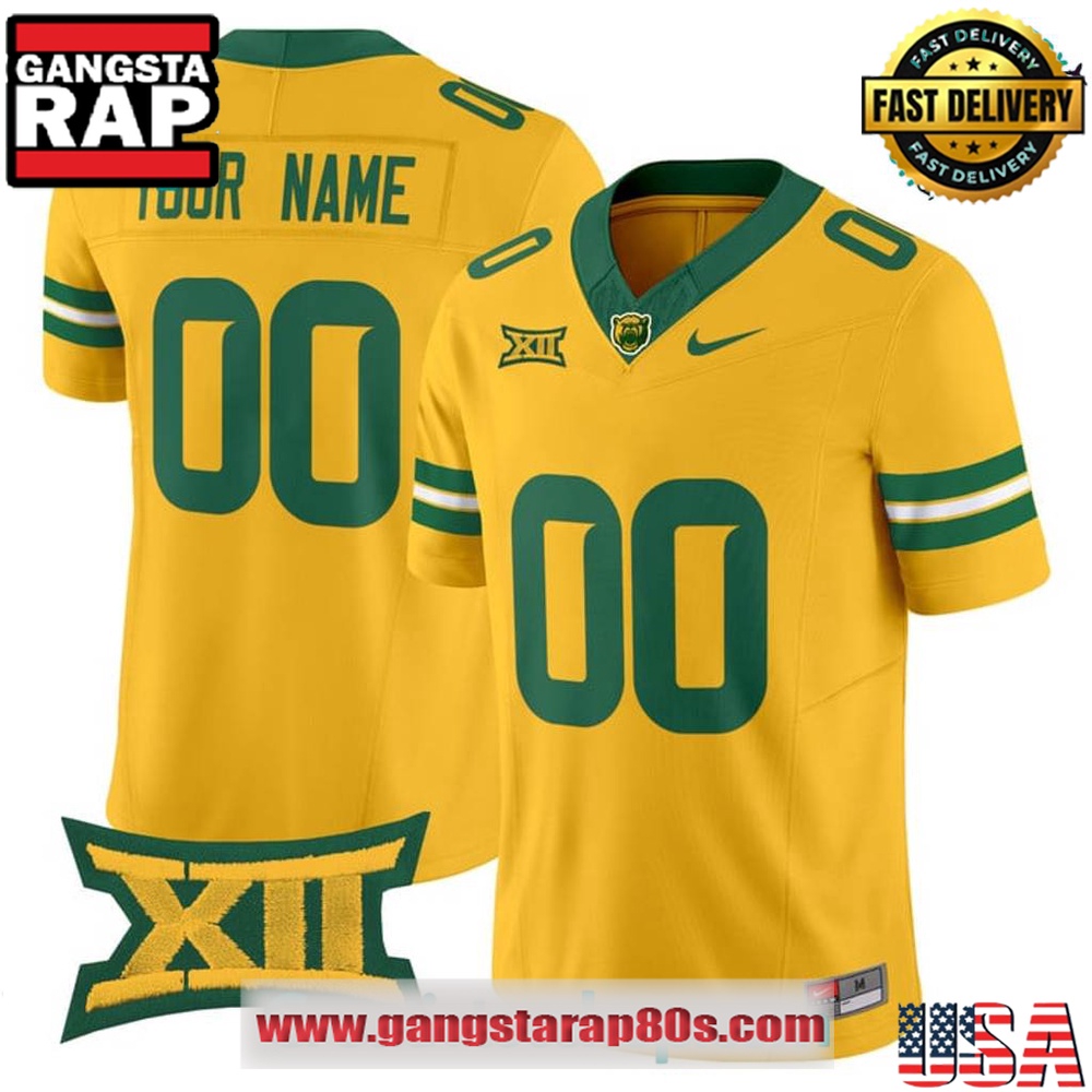 Baylor Bears Limited Edition 2025 Personalized Football Jersey LN