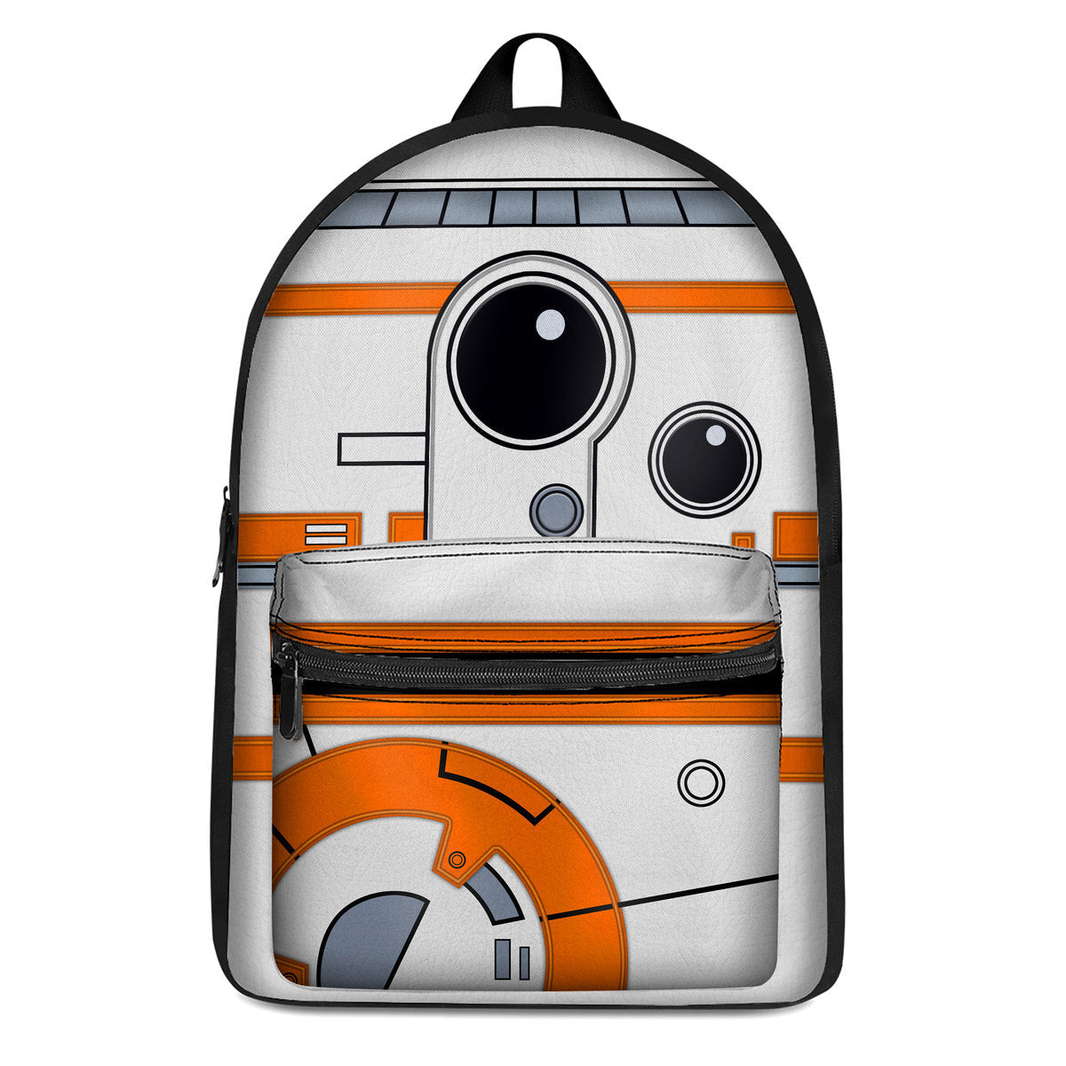 BB-8 Custom Backpack LN Back to School Traveller Lovers Outside Vlog Backpack Gift