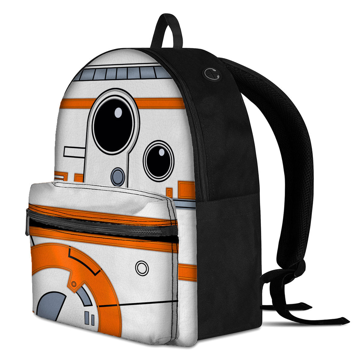 BB-8 Custom Backpack LN Back to School Traveller Lovers Outside Vlog Backpack Gift - Image 2